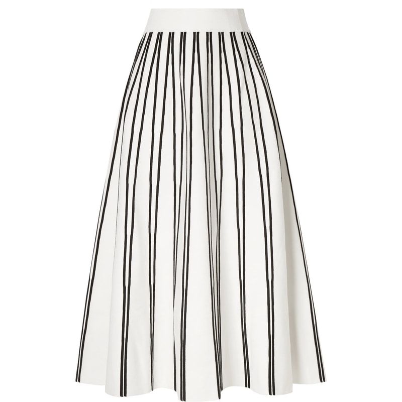 Striped skirt hotsell