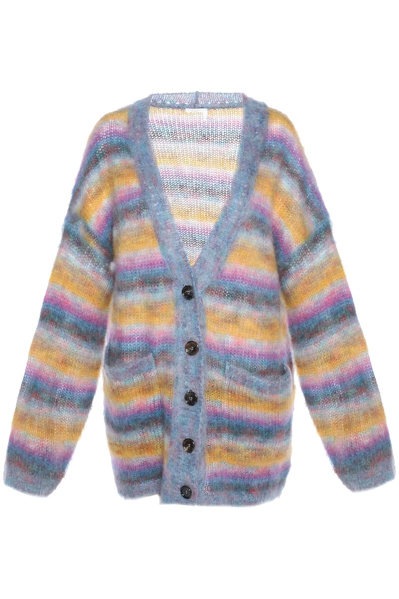 Chloe top mohair cardigan