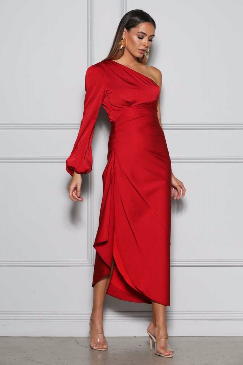Leon Red Dress