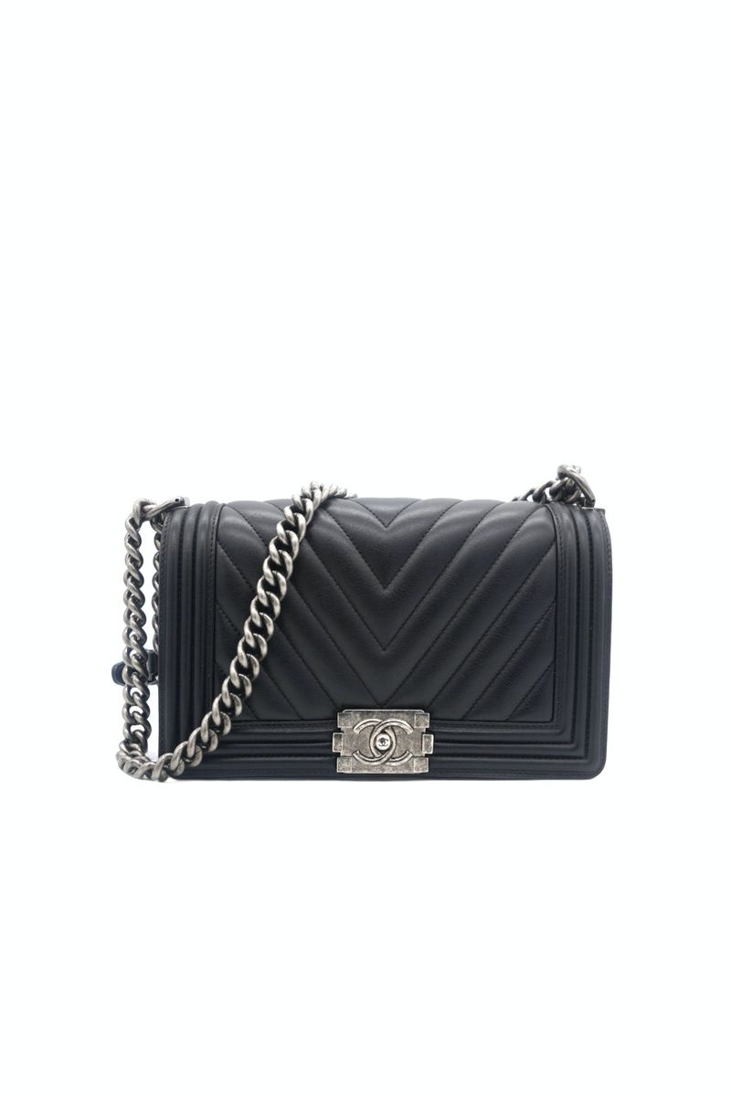 バッグ CHANEL BAG 25C【関税なし】CHANEL チェーンウォレット ショルダーバッグ 黒