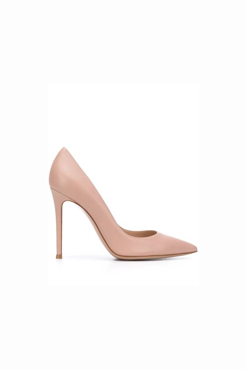 105mm Leather Pumps