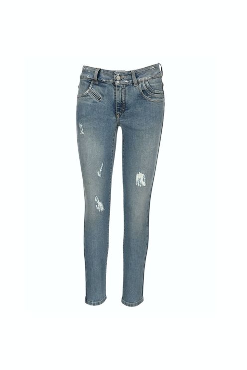 Distressed Skinny Jeans