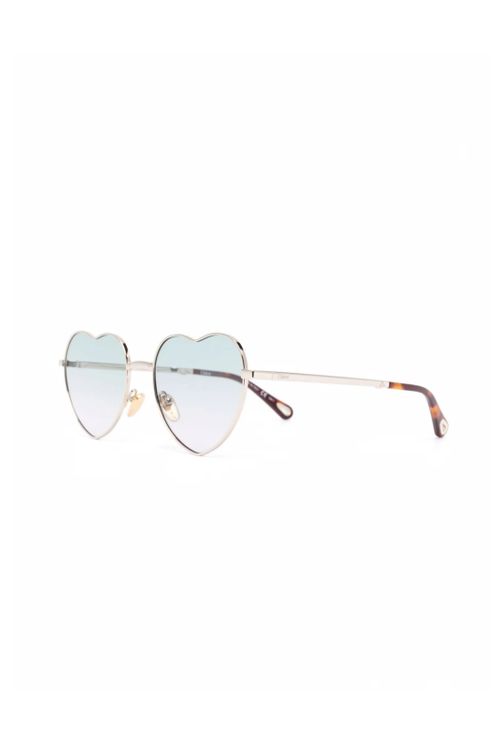 Milane Heart-Frame Sunglasses