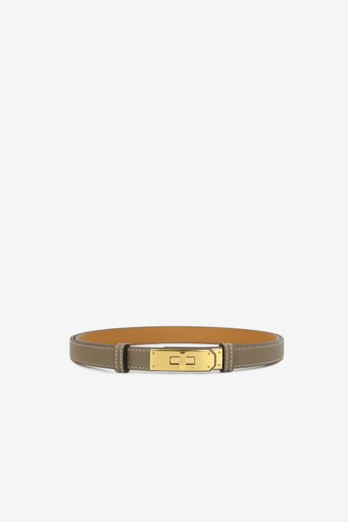 Kelly Belt Etoupe Gold