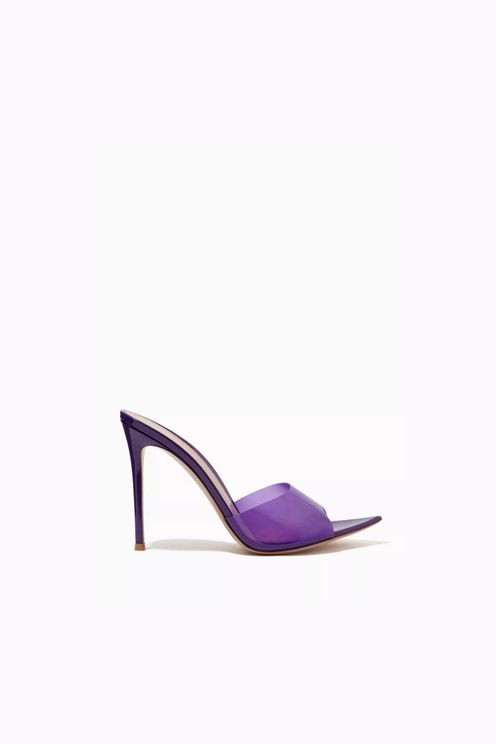 Elle Violet Mule Sandals