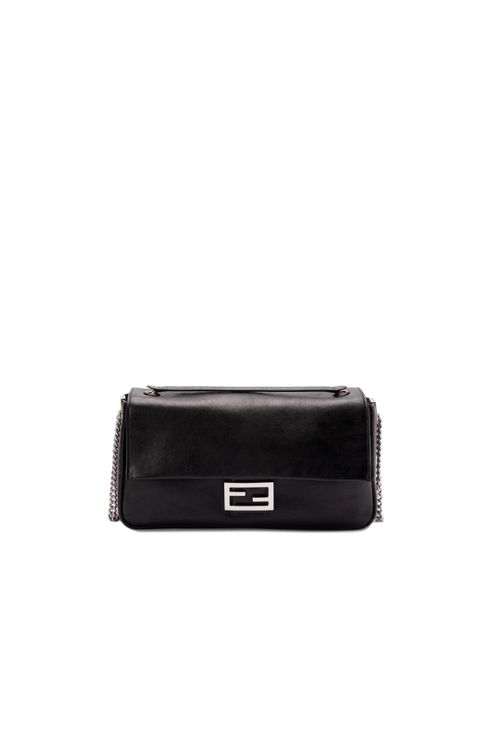 Large Baguette Chain Shoulder Bag