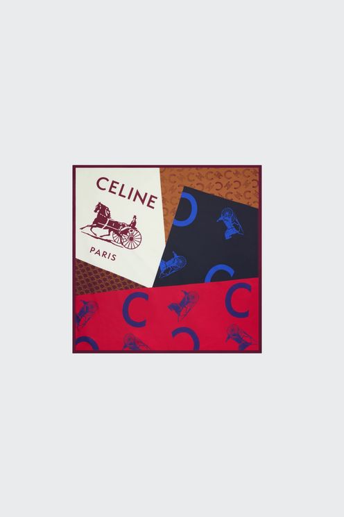 Square In Silk Twill