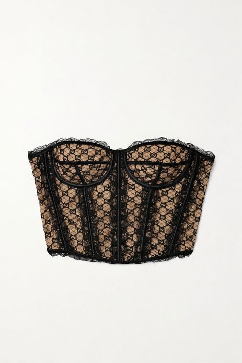 Noir Lace Corset
