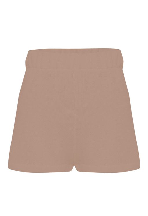 Spodenki brown organic z kaszmirem