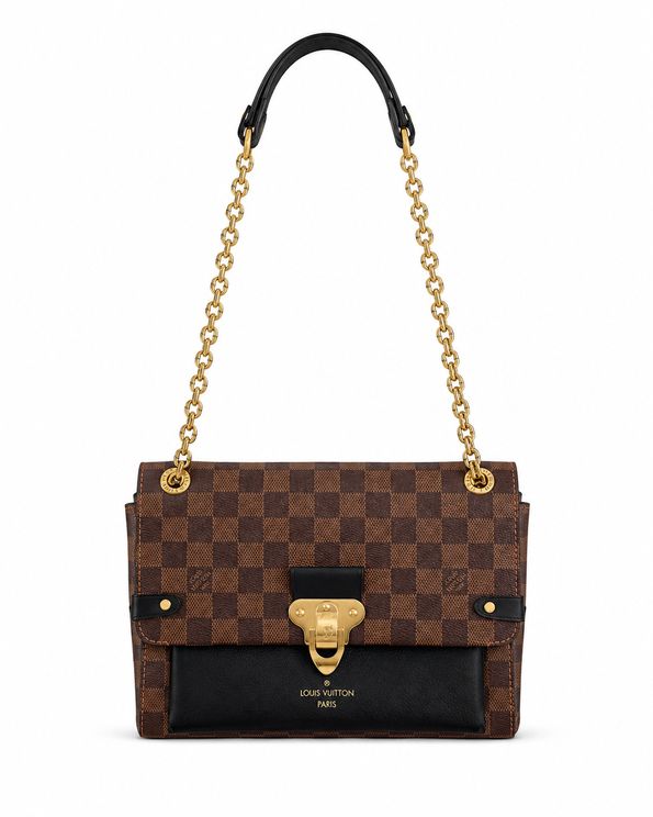 Damier Ebene Vavin PM Black