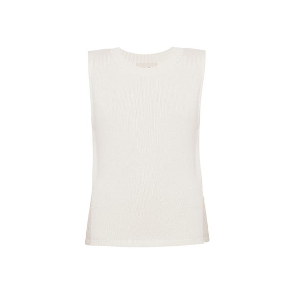 Bluzka cream organiczna z kaszmirem