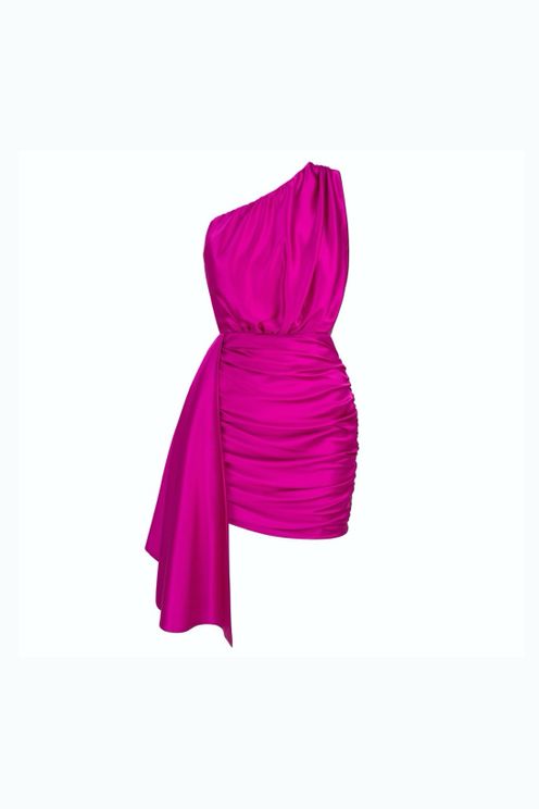 Fuschia Mini Dress 