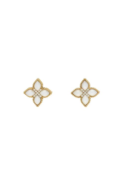 Princess Flower Earrings 18K