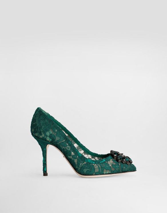 Bellucci Lace Brooch Pumps