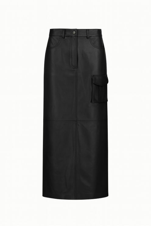 Urban Edge Midi Skirt