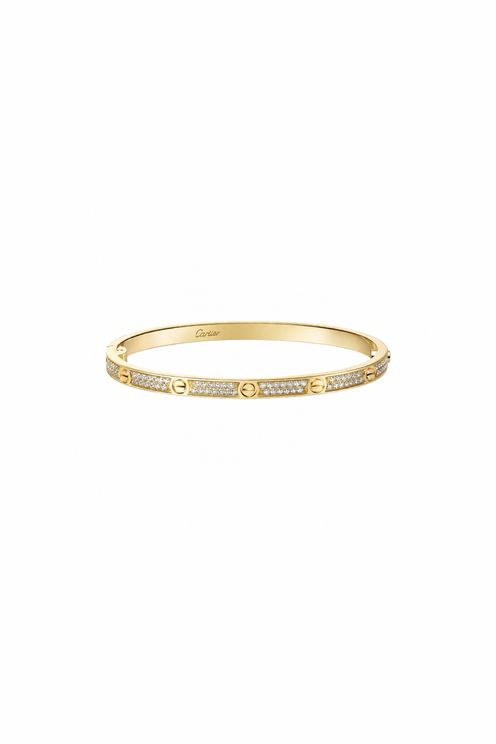 Cartier Love Bracelet Small Paved 17 cm