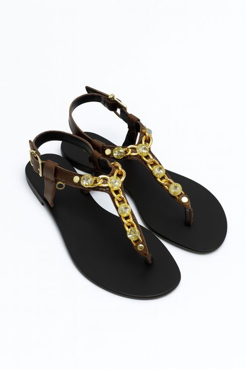 Golden Glow Sandals