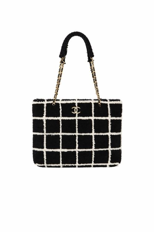 Shearling & Lambskin Tote Bag