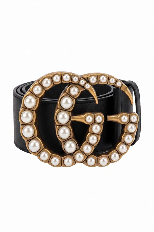 GG Marmont Pearl Waist Belt