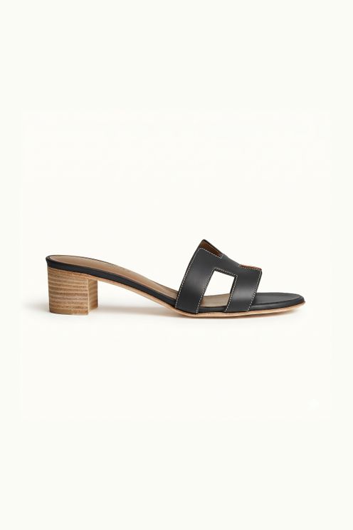 Oasis Black Sandal 38