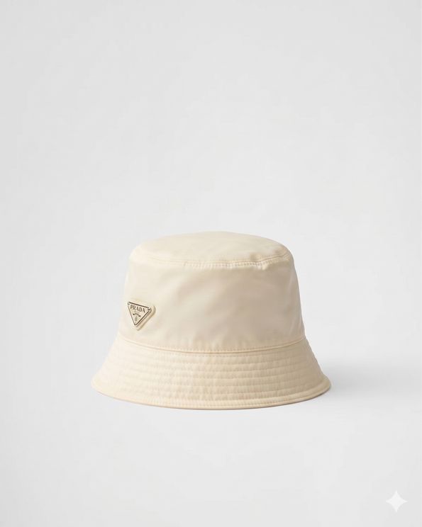 Re-Nylon White Bucket Hat