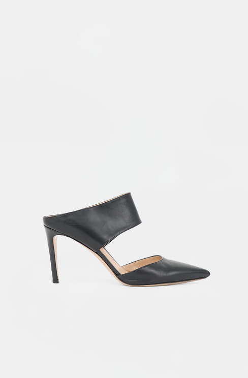 Leather Cutout Mule