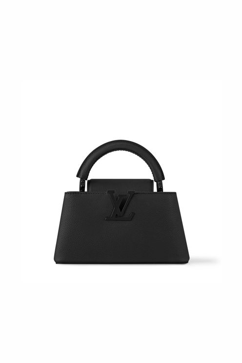 Capucines East-West Mini All Black