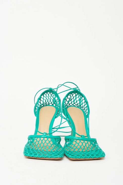 Stretch Ankle Strap Sandals