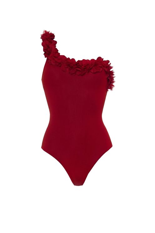 Amira One Shoulder Red Amira One Shoulder Red