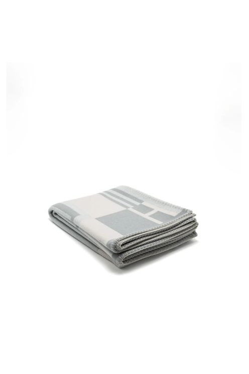 Ithaque Throw Blanket Gris Perle 