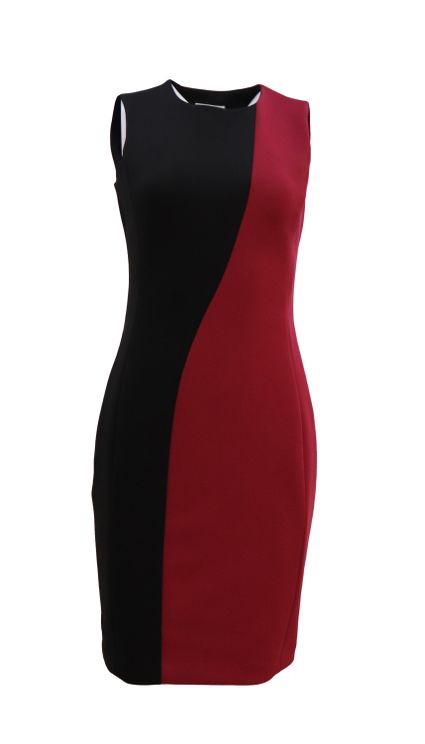 The dress with two colors shop