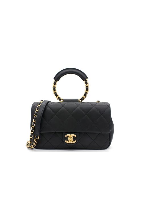 "In The Loop" Flap Bag