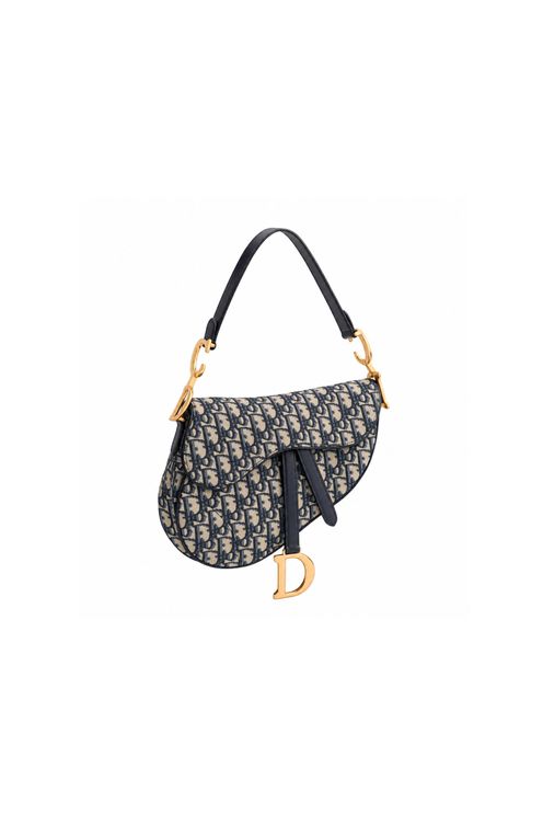 Saddle Bag Blue Oblique with Strap Saddle Bag Blue Oblique with Strap