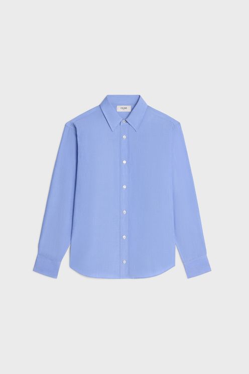 Cotton Poplin Relaxed Shirt 