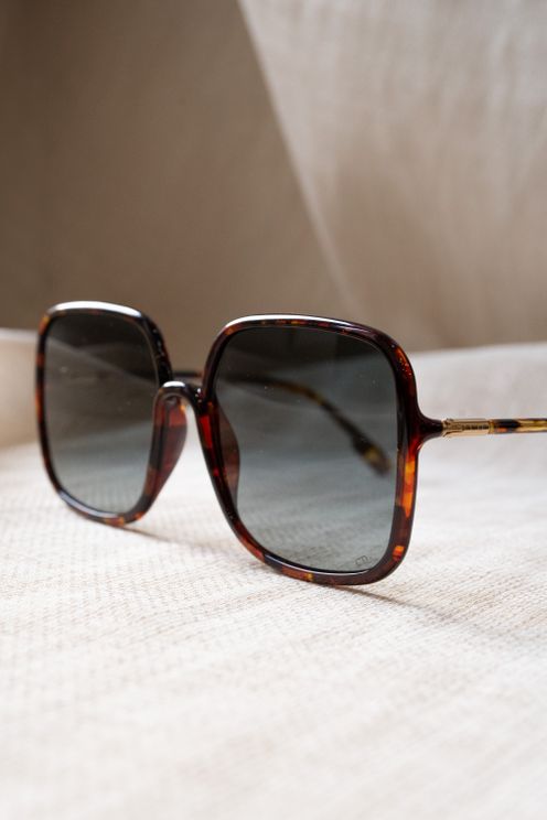 Leopard Print Sunglasses
