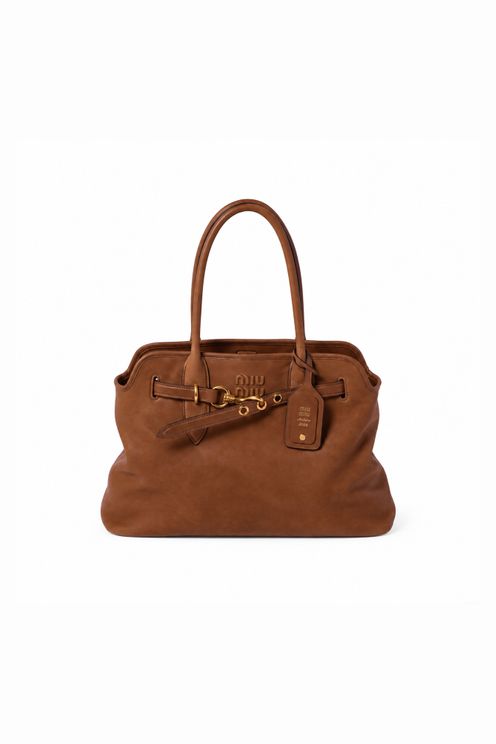 Aventure Nappa Medium Leather Bag
