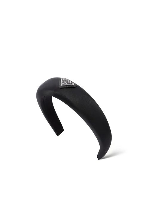 Re-Nylon Black Headband 