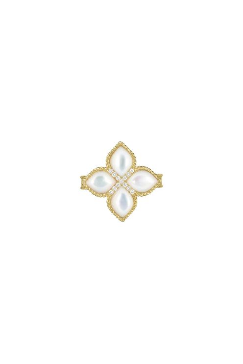 Princess Flower Ring 18K