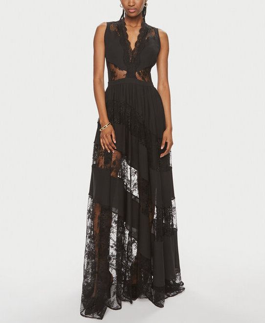 Eternal Black Lace Dress
