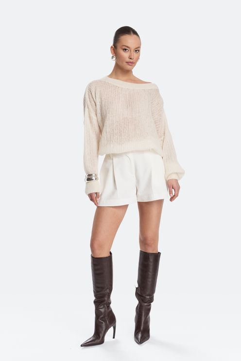 Sweter Celia Ecru