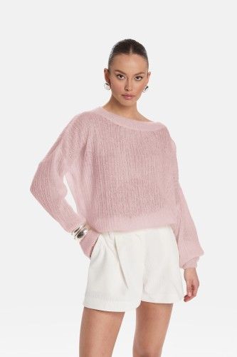 Sweter Celia Powder Pink