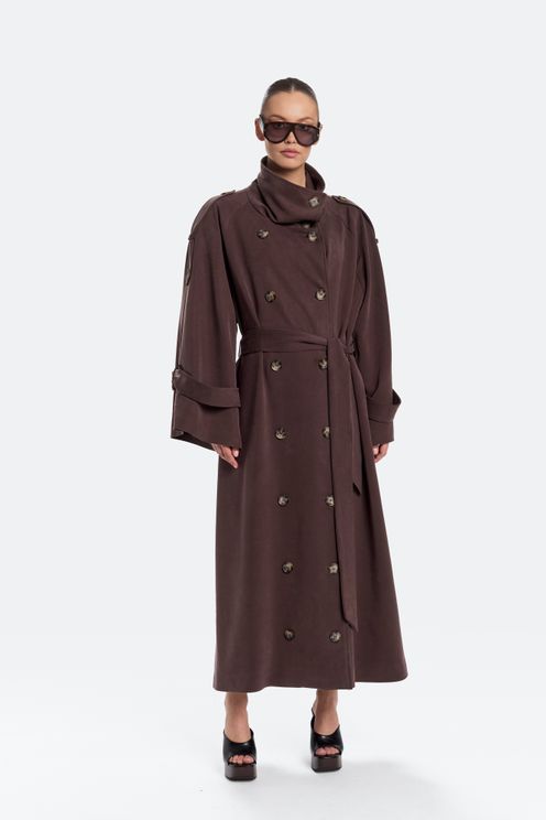 Płaszcz Keneddy Brown (Petite)