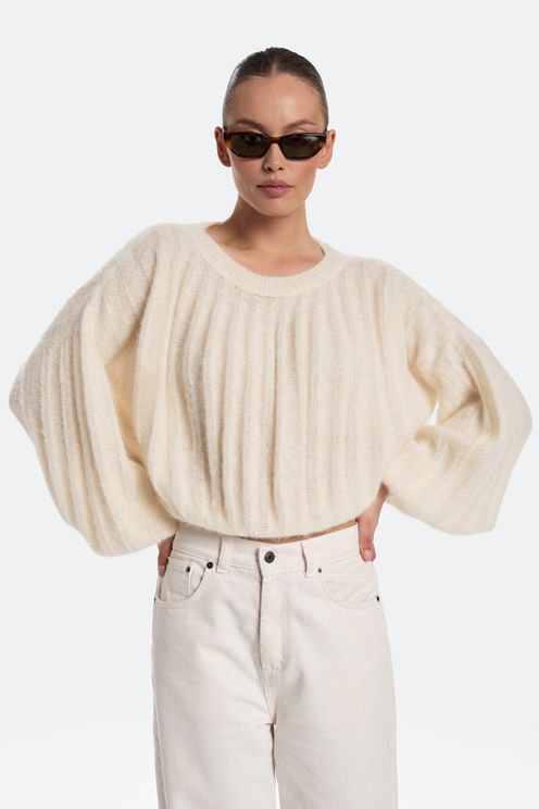 Sweter Rumi Ecru