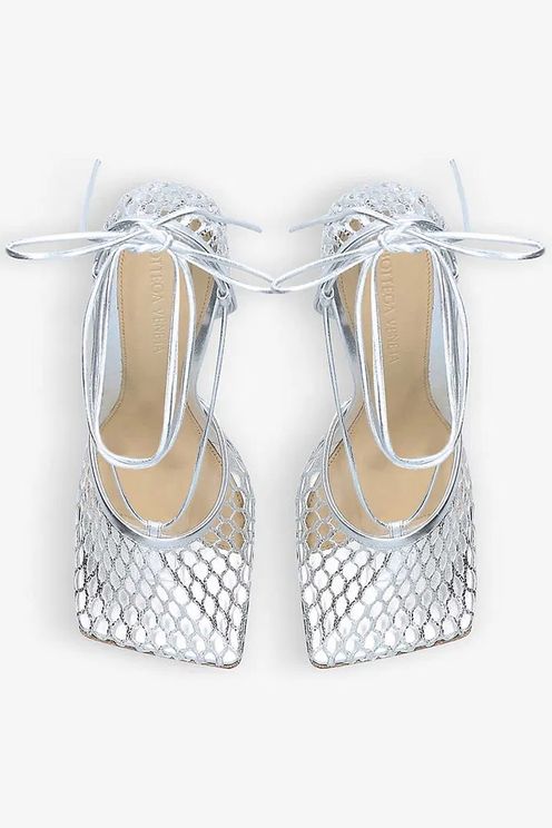 Stretch Ankle Strap Sandals