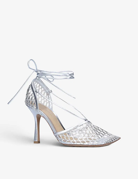 Stretch Ankle Strap Sandals