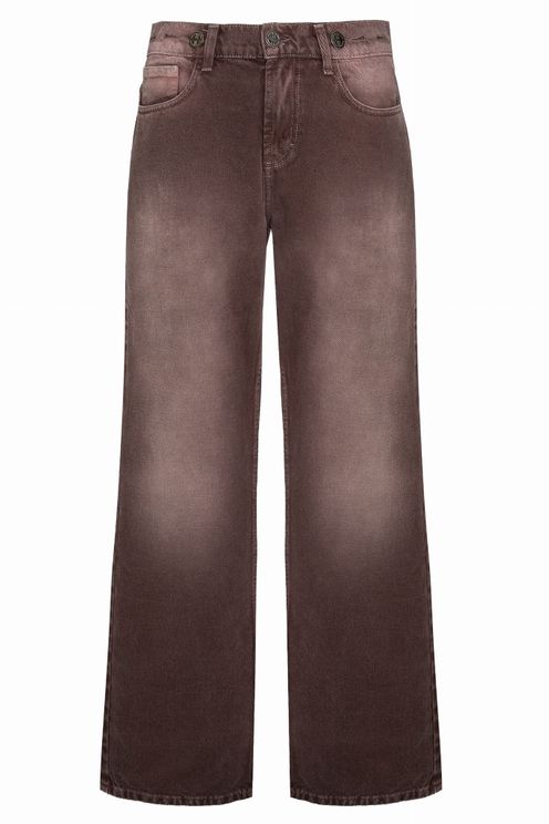 BROWN LOOSE JEANS