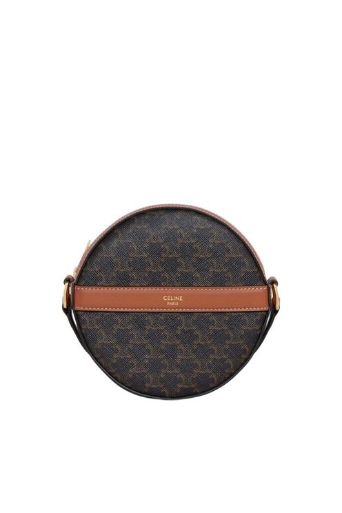 Round Purse On Strap Triomphe