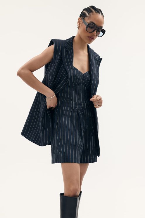 Kamizelka długa Bleu Marine