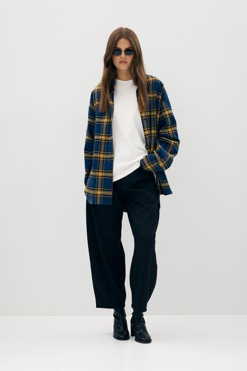 Koszula Midnight Gold – granat