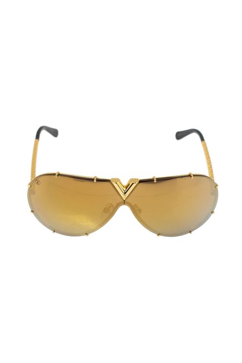 Drive Gold Mirror Sunglasses